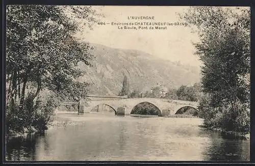 AK La Sioule, Pont de Menat