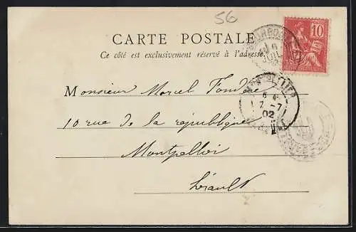 AK La Bourboule, La Grande-Buvette avec personnel et visiteurs