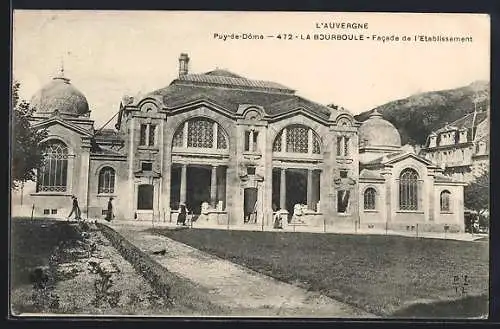 AK La Bourboule, Facade de l`Établissement