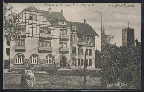 AK Turmberg-Durlach, Pension und Kurhaus Gut Schöneck