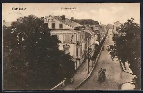 AK Rathenow, Hotel an der Berlinerstrasse