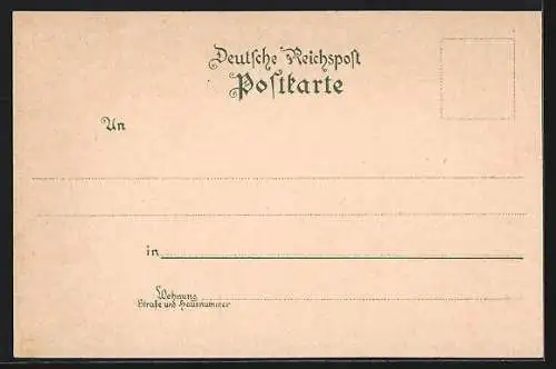 Lithographie Stendal, Tangermünder Tor, Kriegerdenkmal, Nachtigall-Denkmal, Breite Strasse, Uenglinger Thor, Marktplatz