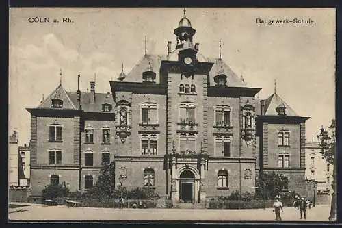 AK Köln-Neustadt, Die Baugewerk-Schule