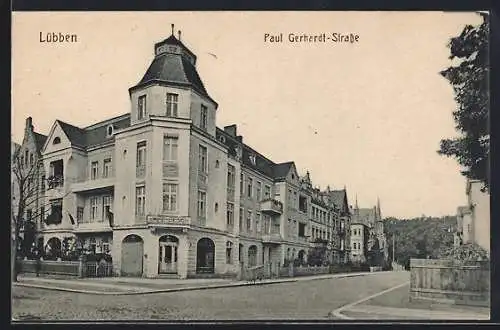 AK Lübben, Café in der Paul Gerhardt-Strasse