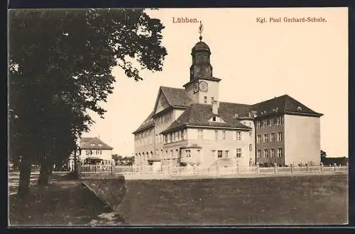 AK Lübben, Partie an der Kgl. Paul Gerhard-Schule