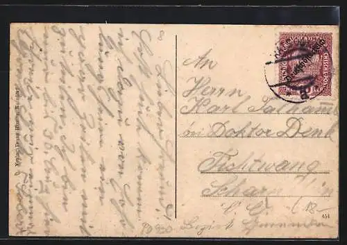 AK Katsdorf /O.-Oe., Handlung des F. Humer, Reconvalescentenheim, Totalansicht