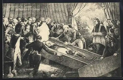 AK Exhumation du Tombeau de Napoleon