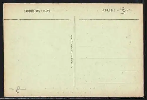 AK Napoleon sur son lit de mort à Sainte-Helene