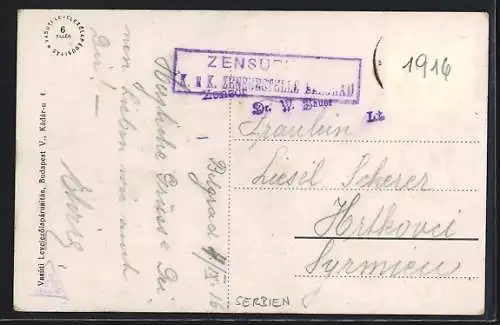 AK Belgrad, Königs Milans Strasse