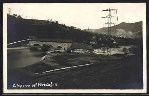 AK Forbach, Blick auf die Talsperre