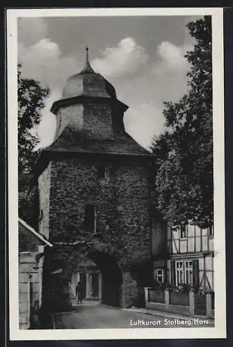 AK Stolberg /Harz, Der Ritterturm