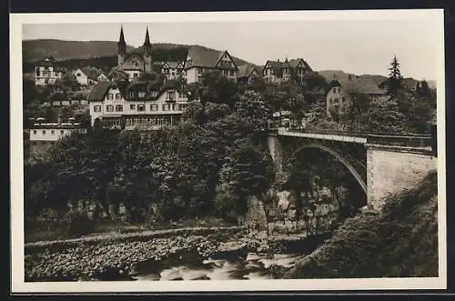 AK Forbach im Murgtal, Hotel Friedrichshof 1935