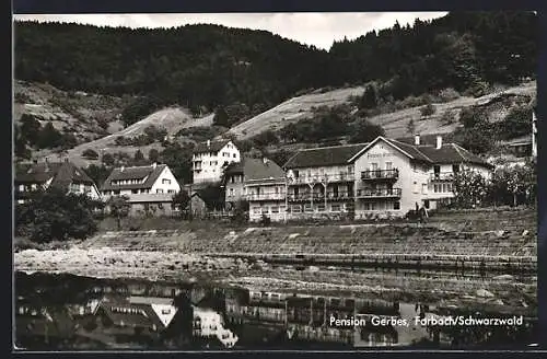 AK Forbach im Schwarzwald, Pension Gerbes