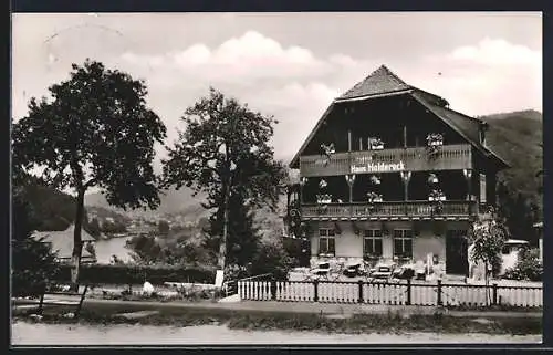 AK Forbach /Schwarzwald, Hotel Haus Holdereck, Erholungsheim der Arbeiterwohlfahrt