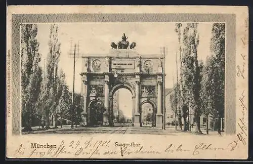 AK München, Das Siegesthor