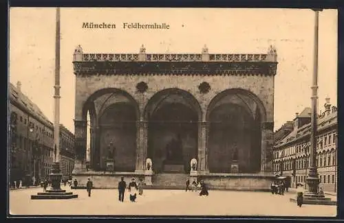 AK München, Die Feldherrnhalle