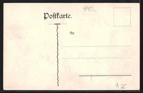 AK Erfurt, Aufführung Schnozelborn, Kirmes, Volksunterhaltungsverein Erfurt