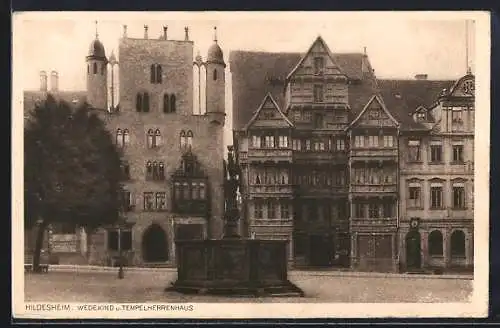 AK Hildesheim, Wedekind u. Tempelherrenhaus