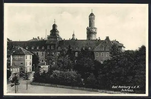 AK Bad Homburg v. d. H., Das Schloss