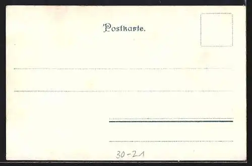 Lithographie Gruss von der Musterung, Soldaten verabschieden sich von zu Hause, Soldaten werden eingekleidet