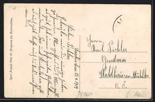 AK Laakirchen, Teilansicht mit Kirche