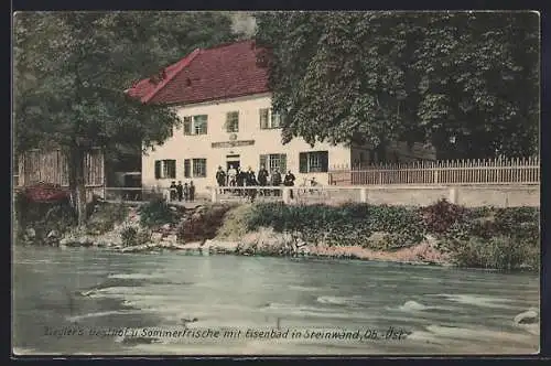AK Hartkirchen /O.-Oe., Steinwänd, Gasthaus Ziegler