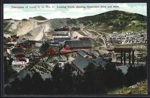 AK Lead, SD, Homestake Mine and Mills