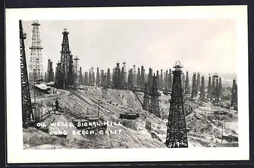 AK Long Beach, CA, Oil Wells, Signal Hill