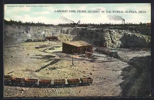 AK Alpena, MI, Largest Lime Stone Quarry in the World