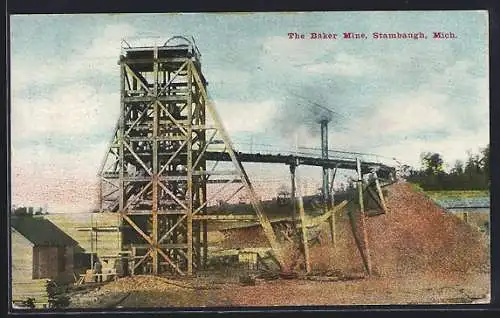 AK Stambaugh, MI, The Baker Mine