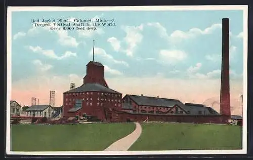 AK Calumet, MI, Red Jacket Shaft