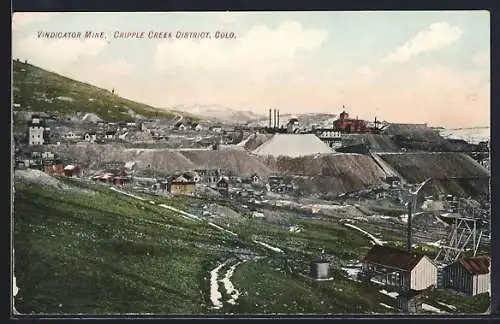 AK Cripple Creek, CO, Vindicator Mine