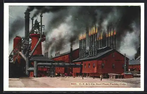 AK Pueblo, CO, C. F. & I. Co. Steel Plant