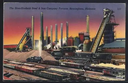 AK Birmingham, AL, The Sloss-Sheffield Steel & Iron Company Furnace