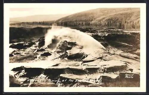 AK Fox near Fairbanks, AK, Hydraulic Mining