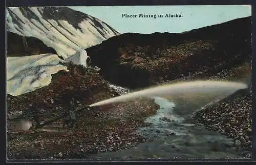 AK Alaska, AK, Placer Mining