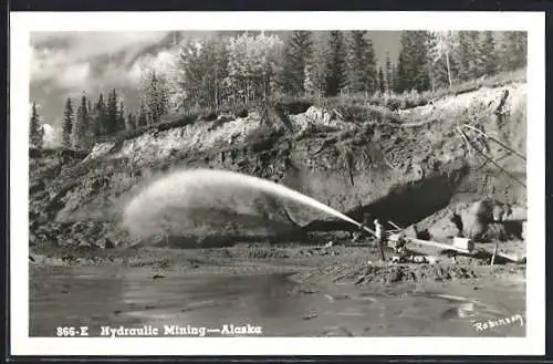 AK Alaska, AK, Hydraulic Mining