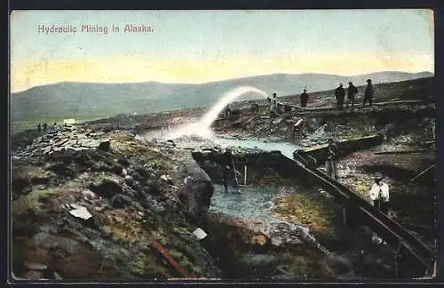 AK Alaska, AK, Hydraulic Mining