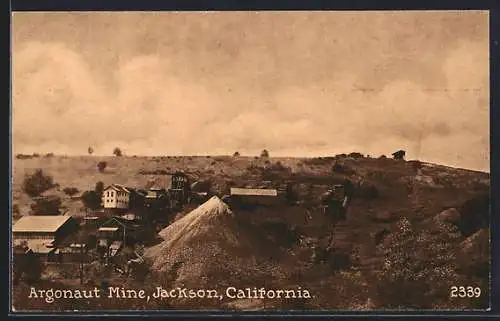 AK Jackson, CA, Argonaut Mine