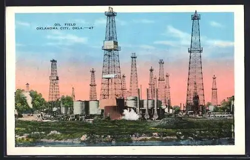 AK Oklahoma City, OK, Oil Field