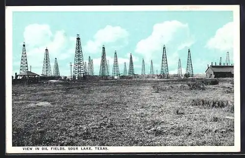 AK Sour Lake, TX, View in Oil Fields