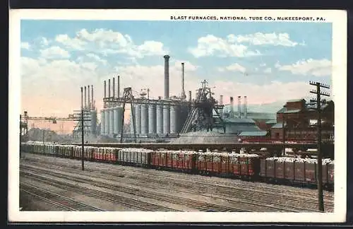 AK McKeesport, PA, Blast Furnaces, National Tube Co.