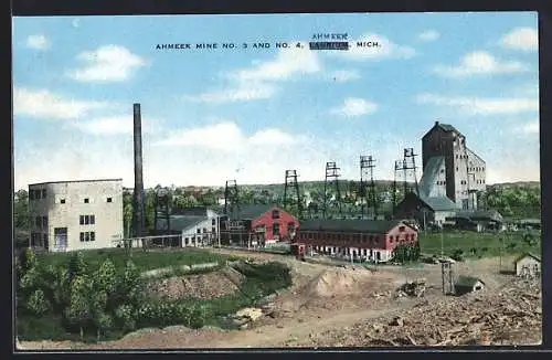 AK Laurium, MI, Ahmeek Mine no. 3 and no. 4