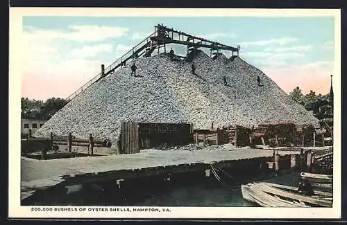 AK Hampton, VA, 200.000 Bushels of Oyster Shells