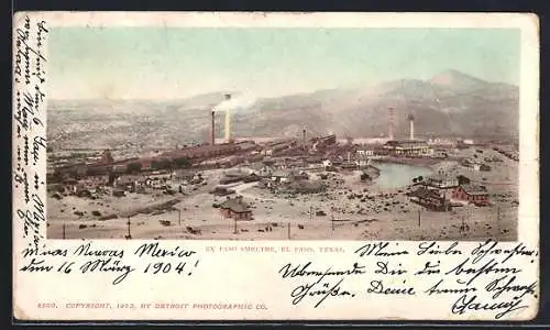 AK El Paso, TX, View of the smelter