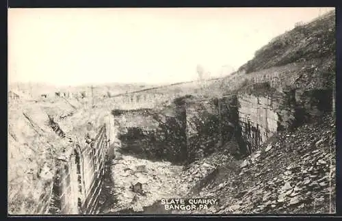 AK Bangor, PA, Slate Quarry