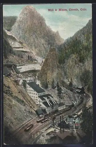 AK Creede, CO, Mill & Mines