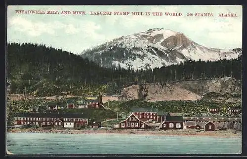 AK Douglas, AK, Treadwell Mill and Mine