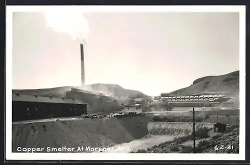 AK Morenci, AZ, Copper Smelter