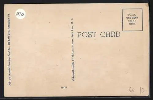 AK Weirton, WV, General view with Open Hearth of Weirton Steel Mills in background